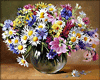 Malen nach Zahlen Bild Bunter Blumenstrau in der Vase - AM4100 von Artibalta