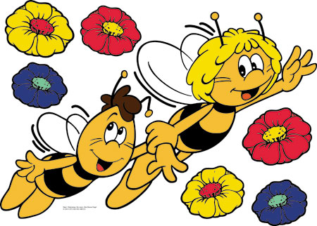 Die Biene Maja & Willi Set 7-teilig
