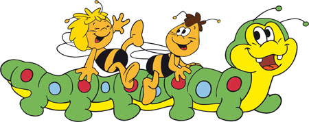 Die Biene Maja & Willi Ausritt 5-teilig