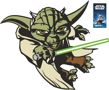 Star Wars Clone Wars Yoda XXL