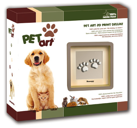 Pet Art 3D Print Deluxe taupe