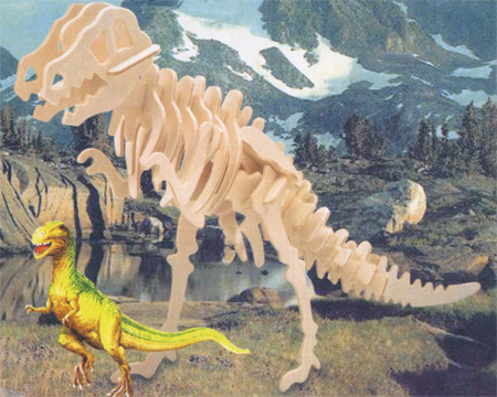 Holzbausatz Tyrannosaurus