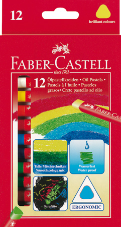 Faber Castell lpastellkreiden Dreieckform