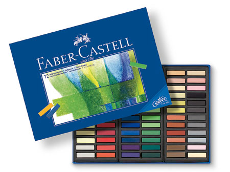 Faber Castell Softpastellkreiden 1/2 Lnge 72er Kartonetui