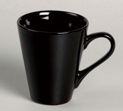 Schwarze Keramik - Kleine Tasse