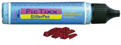 PicTixx Glitter Pen Rot 25 ml