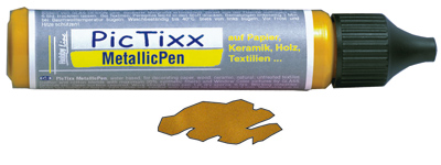 PicTixx MetallicPen Gold 25 ml