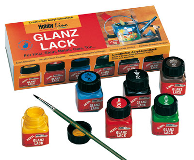 Acryl-Glanzlack Creativ-Set 6 x 20 ml