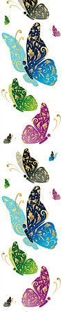 4 Schmetterlinge