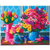 Malen nach Zahlen Bild Schöne Blüten - CAK-A126L von Craft Buddy