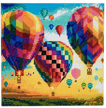 Malen nach Zahlen Bild Heißluftballons - CAK-A46 von Craft Buddy