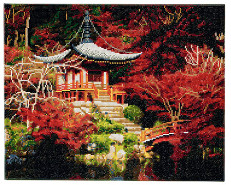 Malen nach Zahlen Bild Japanischer Tempel - CAK-A50 von Craft Buddy