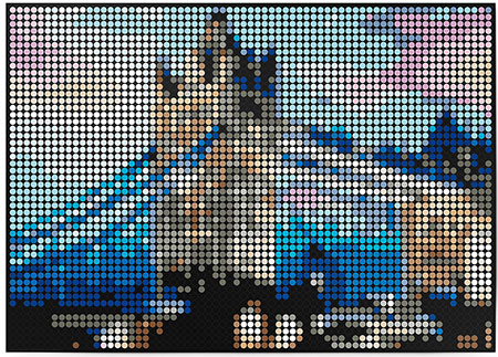 Malen nach Zahlen Bild DOT ON ART - Tower Bridge - bridges-towerbridge-XL von Dot On