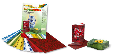 Motivblock Elements&Flowers 24x34 cm