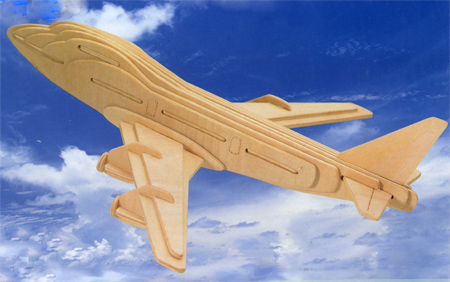 Holzbaukasten Boeing 747