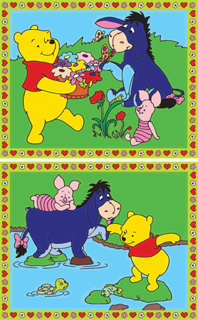 Winnie Pooh im Frhling