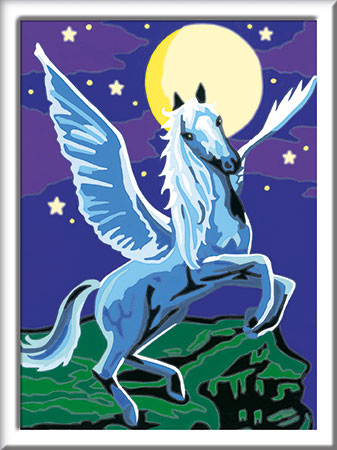 Malen nach Zahlen Bild Pegasus im Mondschein - 28489 von Ravensburger