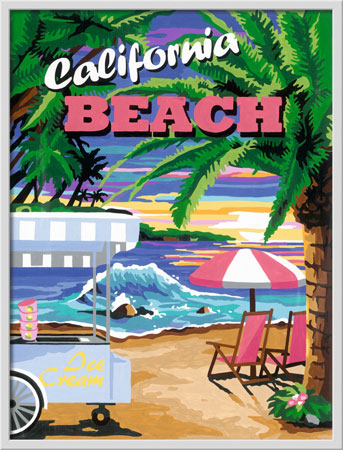 Malen nach Zahlen Bild California Beach - 28887 von Ravensburger
