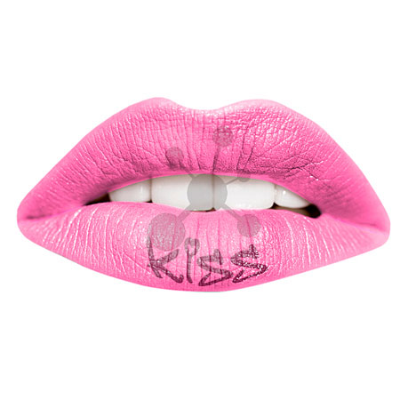 Lippentattoo Pink Kiss