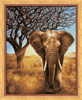 Malen nach Zahlen Bild Afrikanischer Elefant - AZ-1783 von Artibalta