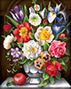 Malen nach Zahlen Bild Bunter Blumenstrauß - AZ-1604 von Artibalta