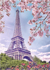 Malen nach Zahlen Bild Frühling in Paris - WD124 von Artibalta