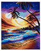 Malen nach Zahlen Bild Tropischer Strand - CAK-A47 von Craft Buddy
