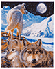 Malen nach Zahlen Bild Einsame Wölfe - CAK-CH2 von Craft Buddy