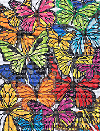 Schmetterling-Kaleidoskop