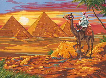 Malen nach Zahlen Bild Pyramiden - 109106 von Mammut
