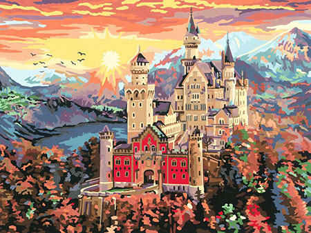 Malen nach Zahlen Bild Märchenhaftes Schloss - 20278 von Ravensburger