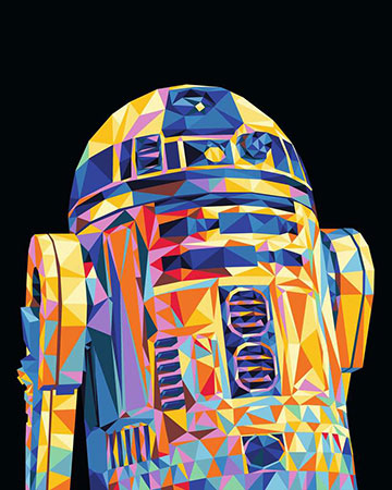 Malen nach Zahlen Bild Star Wars - R2-D2 - 23730 von Ravensburger
