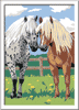 Malen nach Zahlen Bild Glückliche Pferde - 28566 von Ravensburger