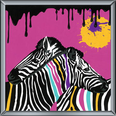 Malen nach Zahlen Bild Zebras - 29018 von Ravensburger