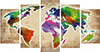 Malen nach Zahlen Bild Unsere Welt als Farbenspiel - 609450856 von Schipper