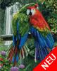 Malen nach Zahlen Bild Turtelnde Papageien - DP003 von Art City