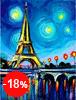 Malen nach Zahlen Bild Paris in Farbe - WD291 von Artibalta